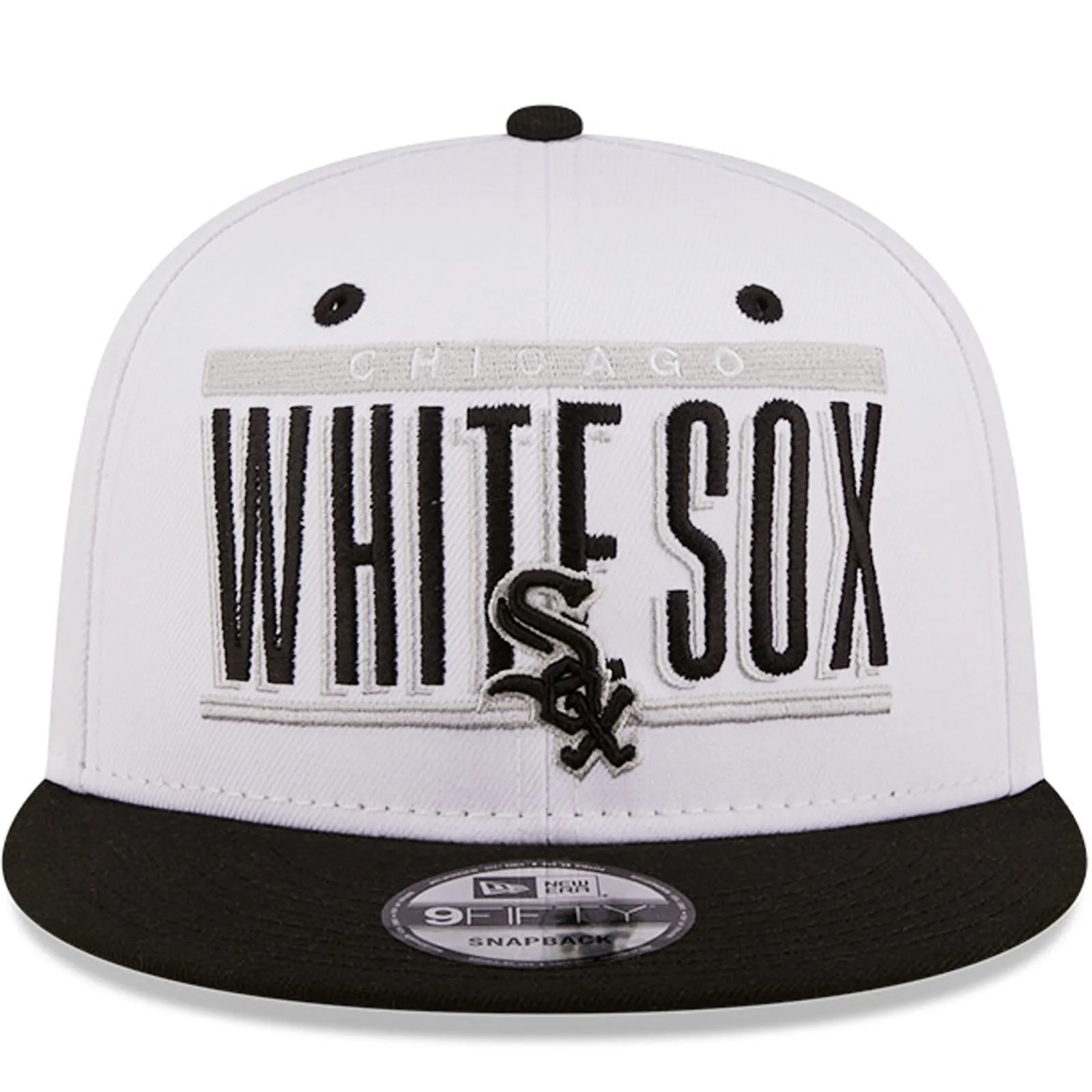 New Era Chicago White Sox 9FIFTY MLB Retro Title Baseball Cap - White