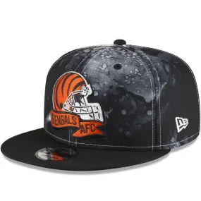 New Era Cincinnati Bengals NFL 2022 Sideline Ink 9FIFTY Baseball Cap - Black