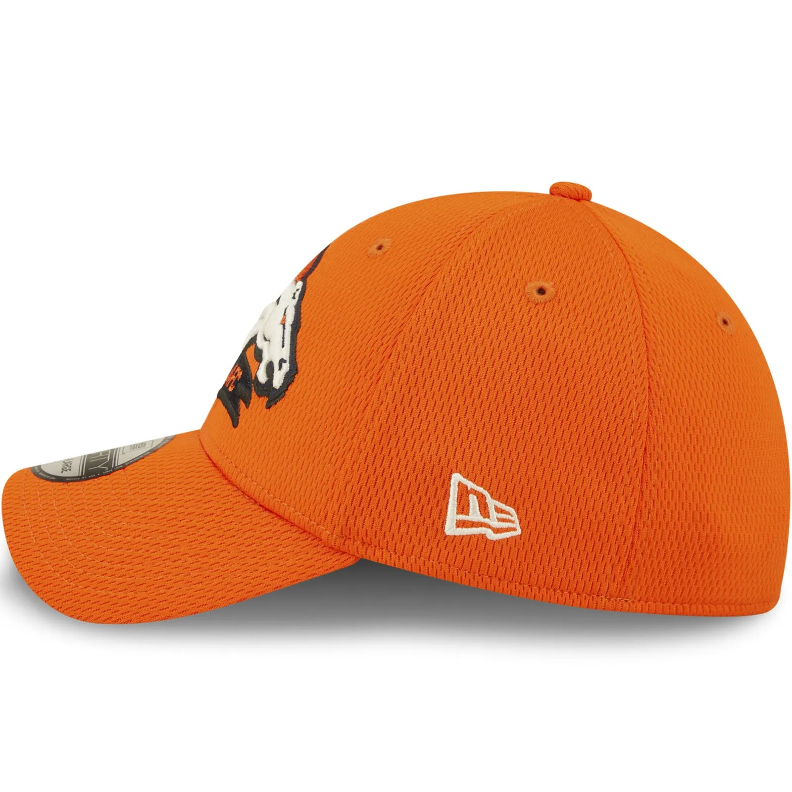 New Era Denver Broncos NFL 39THIRTY Sideline Coach 2022 Baseball Cap Orange