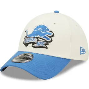 New Era Detroit Lions NFL 39THIRTY Sideline 2022 Baseball Cap - White