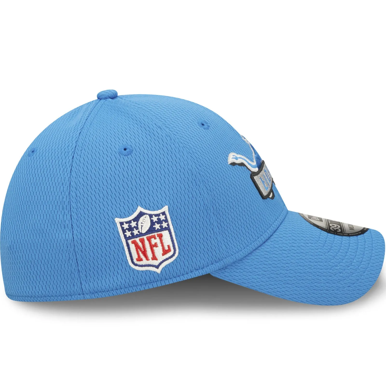 New Era Detroit Lions NFL 39THIRTY Sideline Coach 2022 Baseball Cap - Blue