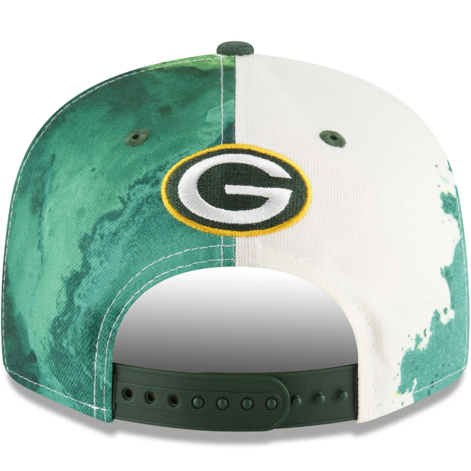 New Era Green Bay Packers NFL 2022 Sideline Ink 9FIFTY Baseball Cap - Green