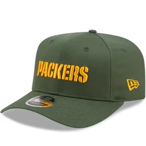 New Era Green Bay Packers NFL 9FIFTY Team Workmark Baseball Cap - Green