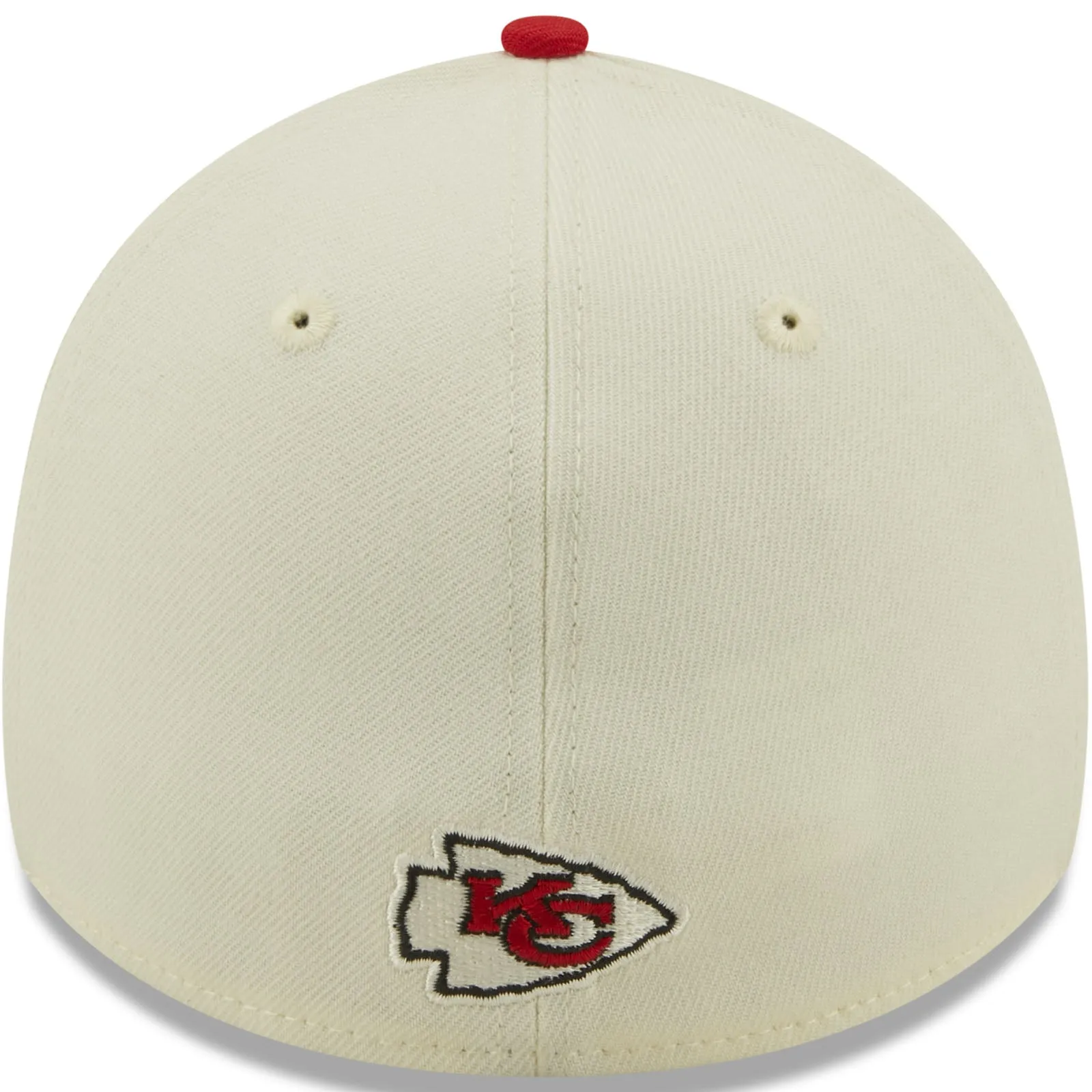 New Era Kansas City Chiefs NFL 2022 Sideline 39THIRTY Baseball Cap - Cream