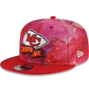 New Era Kansas City Chiefs NFL 2022 Sideline Ink 9FIFTY Baseball Cap - Red