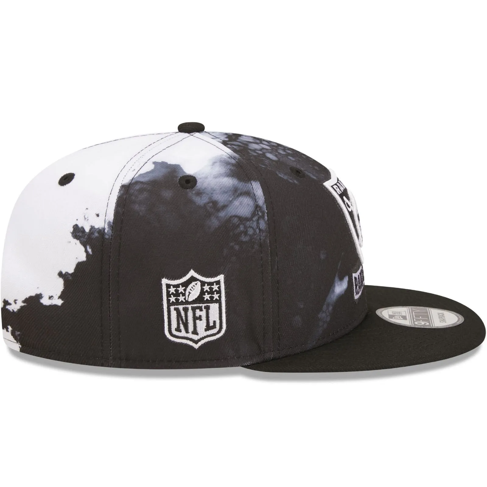 New Era Las Vegas Raiders NFL 9FIFTY 2022 Sideline Ink Baseball Cap Black