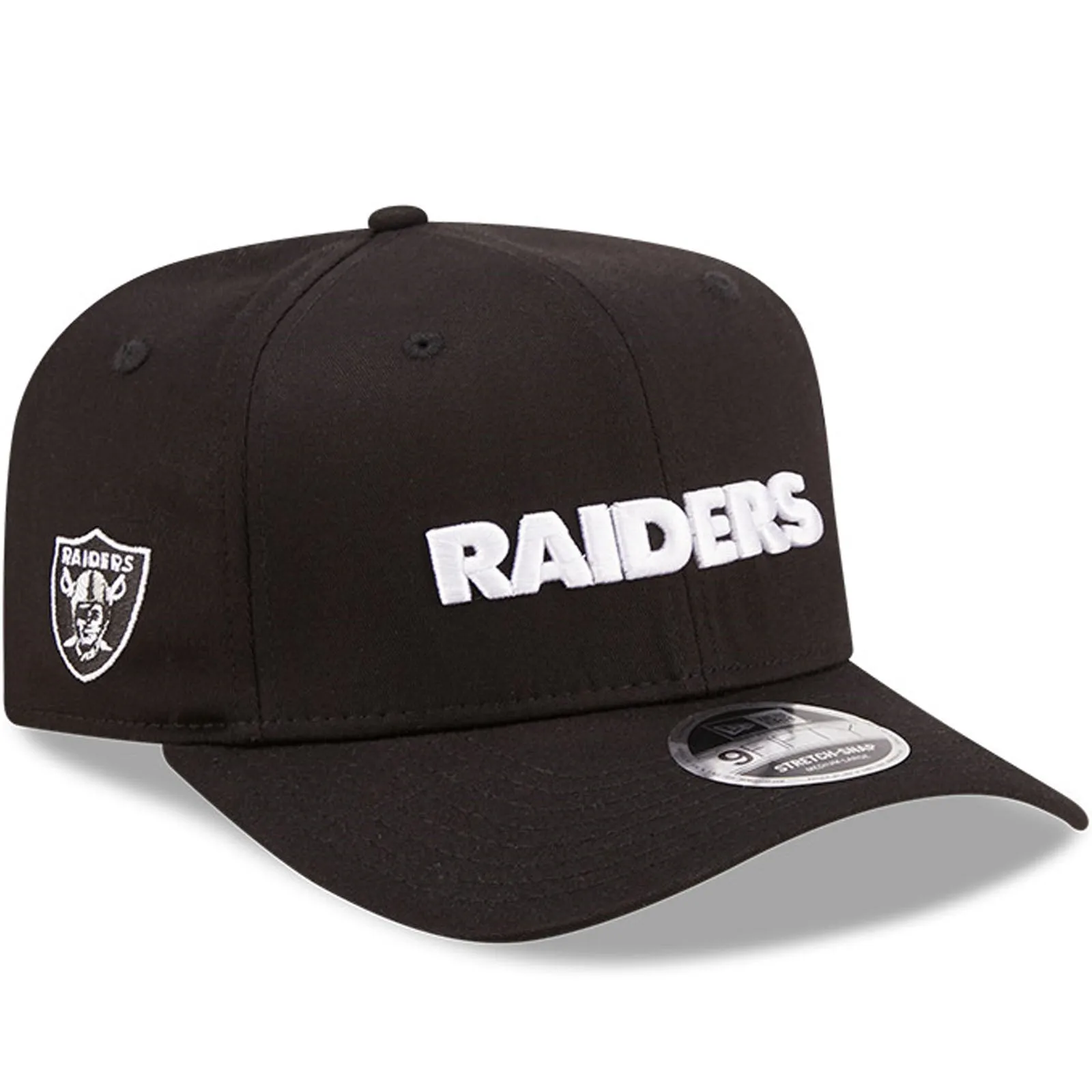 New Era Las Vegas Raiders NFL 9FIFTY Team Workmark Baseball Cap - Black