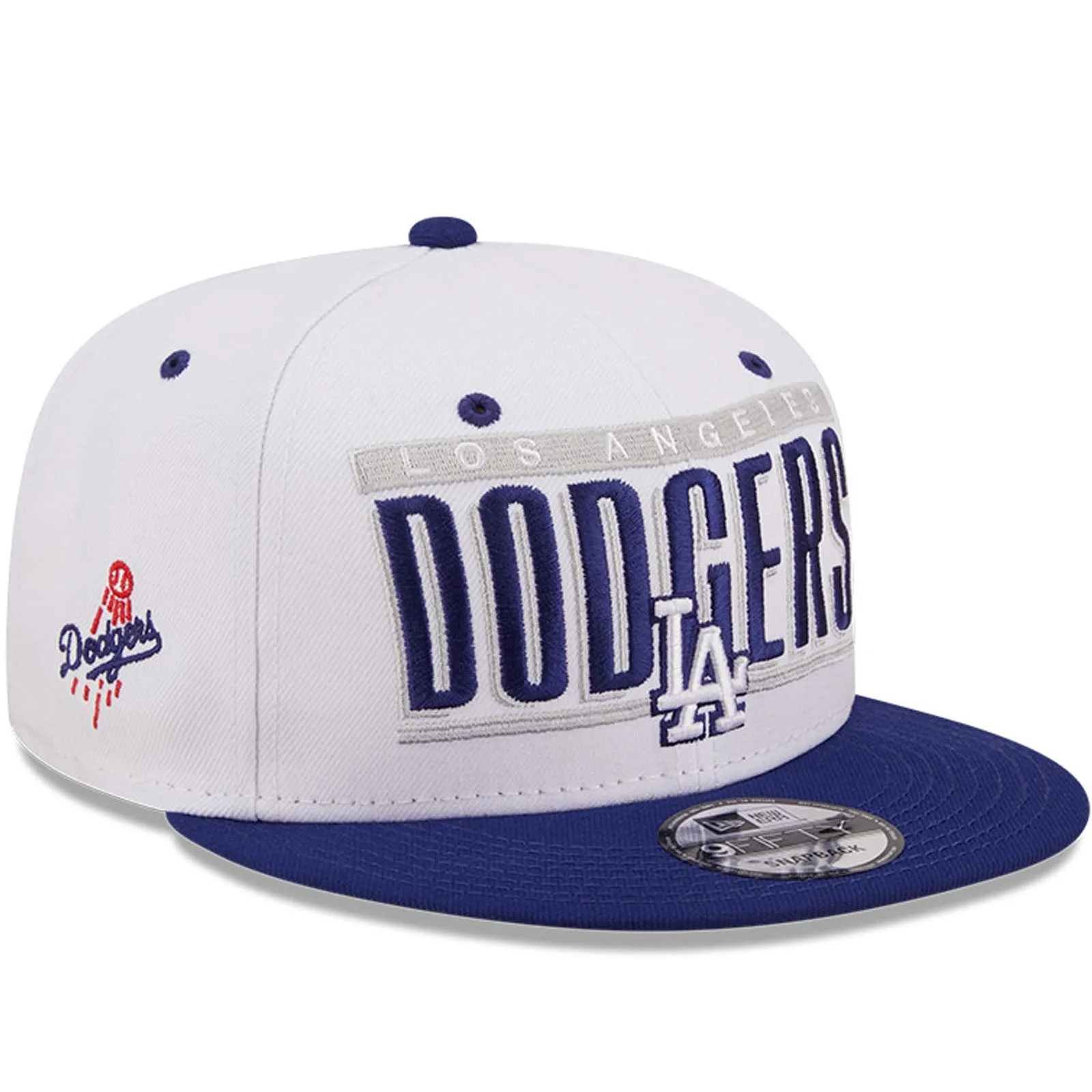 New Era Los Angeles Dodgers 9FIFTY MLB Retro Title Baseball Cap - White