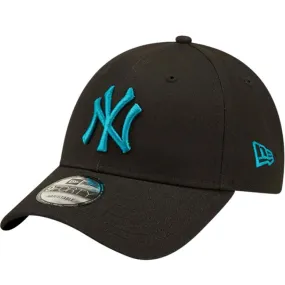 New Era Mens New York Yankees 9FORTY MLB Baseball Cap - Black/Blue