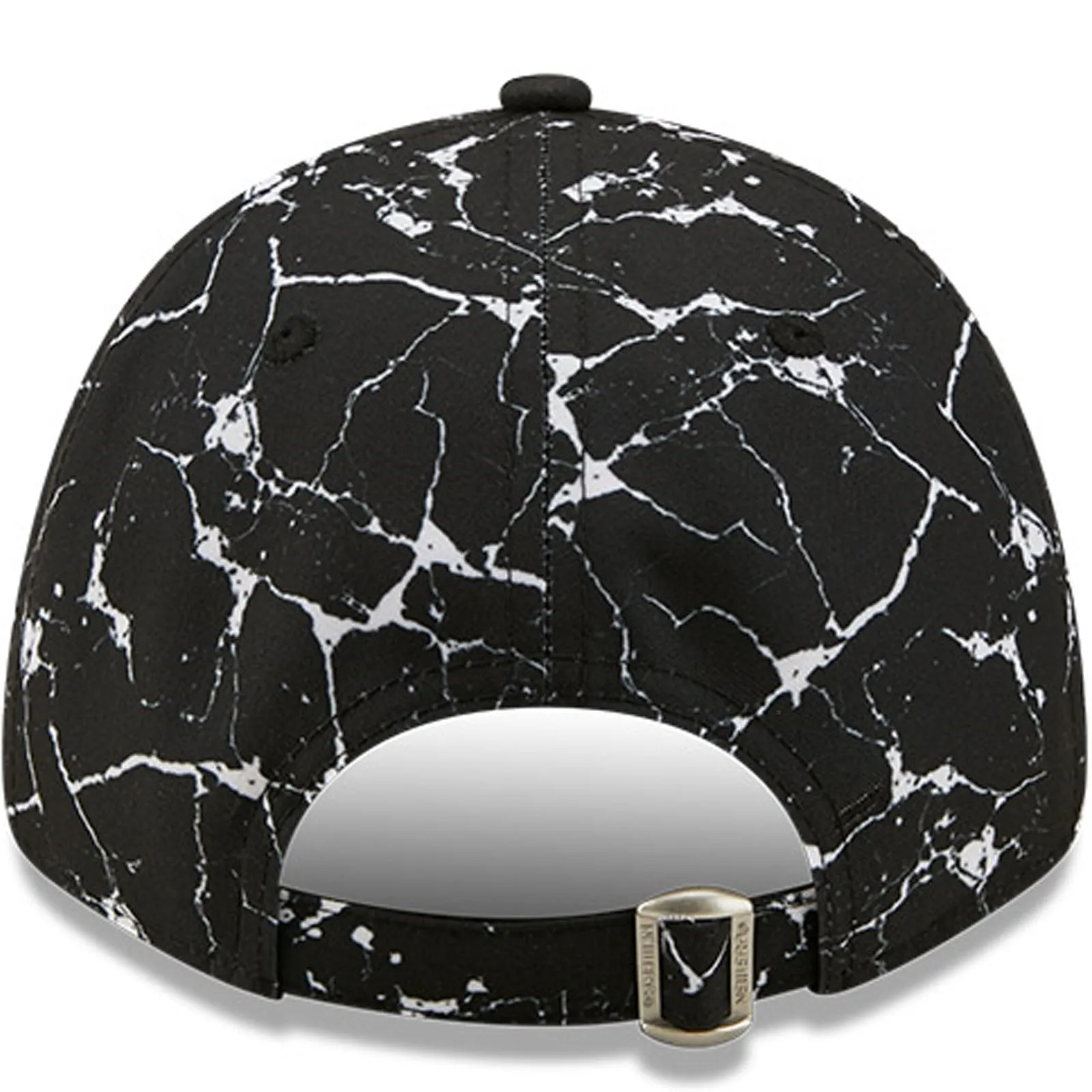 New Era Mens New York Yankees 9FORTY MLB Marble Baseball Cap - Black