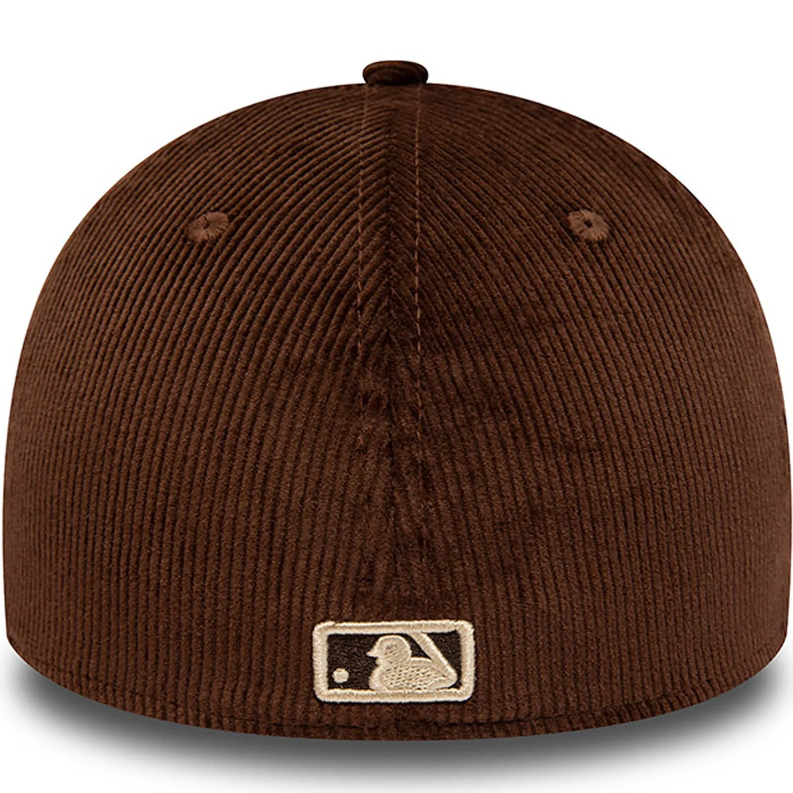 New Era Mens New York Yankees MLB 39THIRTY Cord Baseball Cap - Brown