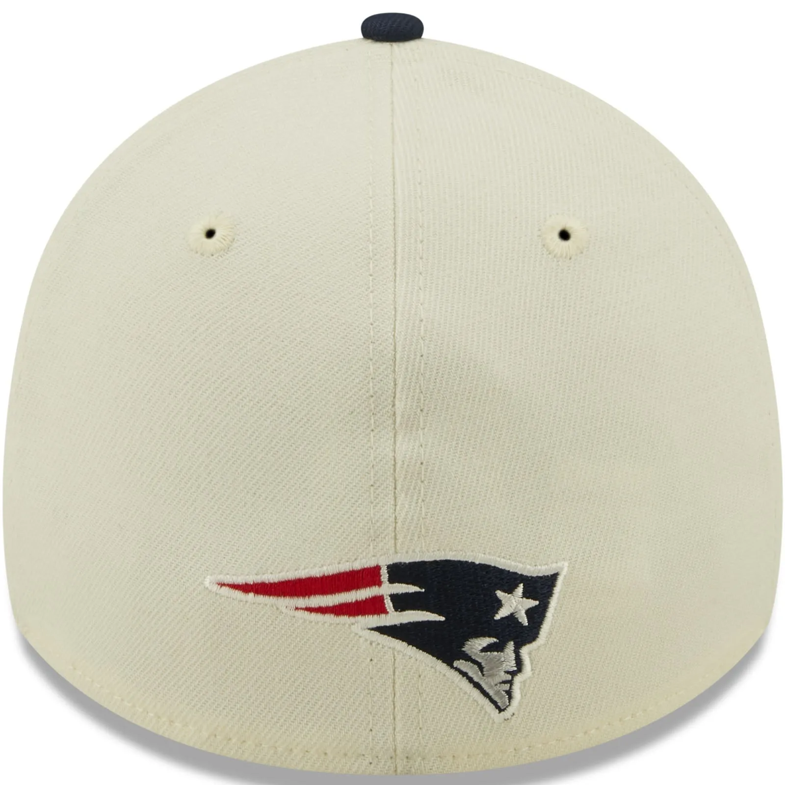 New Era New England Patriots NFL 2022 Sideline 39THIRTY Baseball Cap - Cream