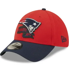 New Era New England Patriots NFL 2022 Sideline 39THIRTY Baseball Cap - Red