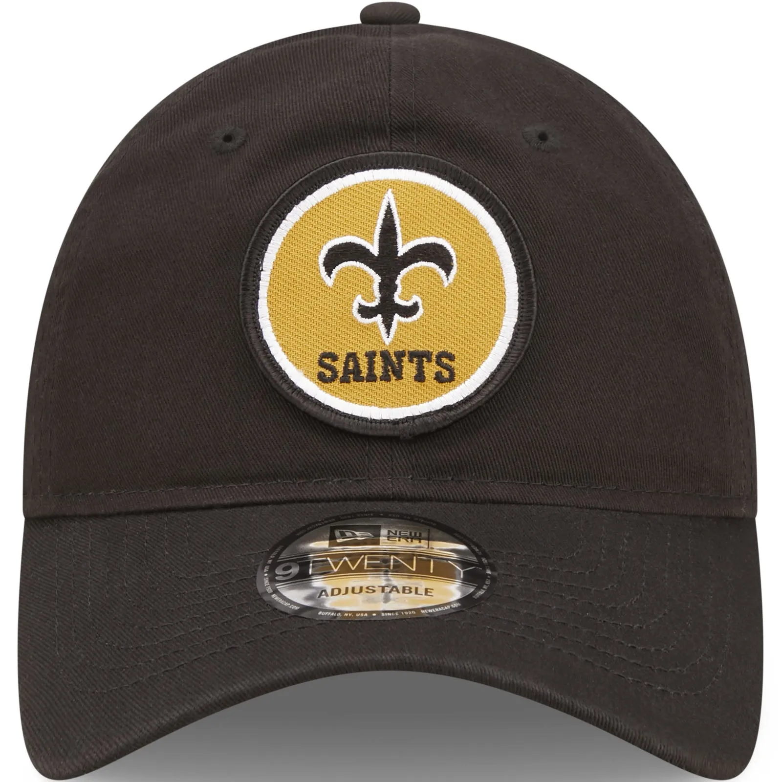 New Era New Orleans Saints NFL 2022 Sideline 9TWENTY Baseball Cap - Black