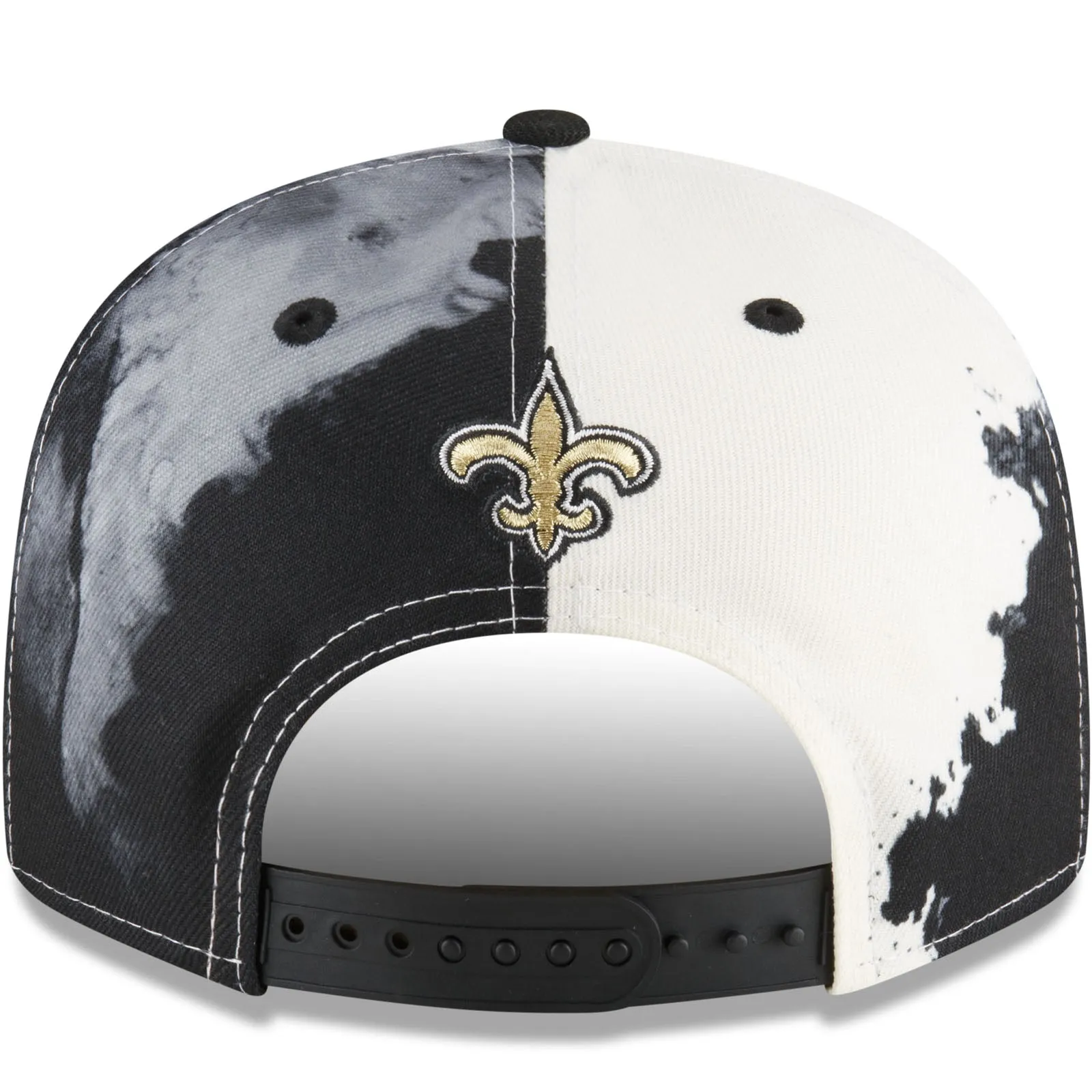 New Era New Orleans Saints NFL 2022 Sideline Ink 9FIFTY Baseball Cap - Black