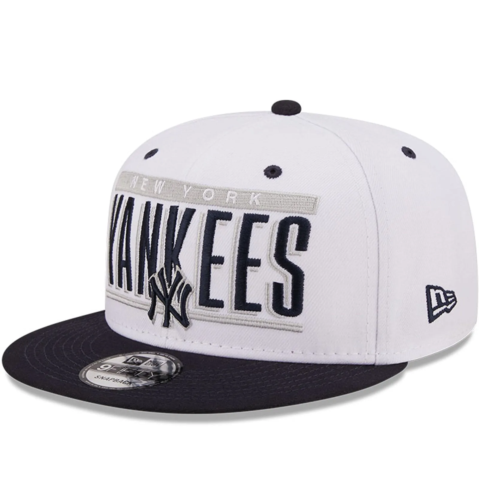 New Era New York Yankees 9FIFTY MLB Retro Title Baseball Cap - White