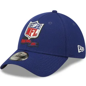 New Era NFL Official Logo 39THIRTY Sideline Coach 2022 Baseball Cap Blue