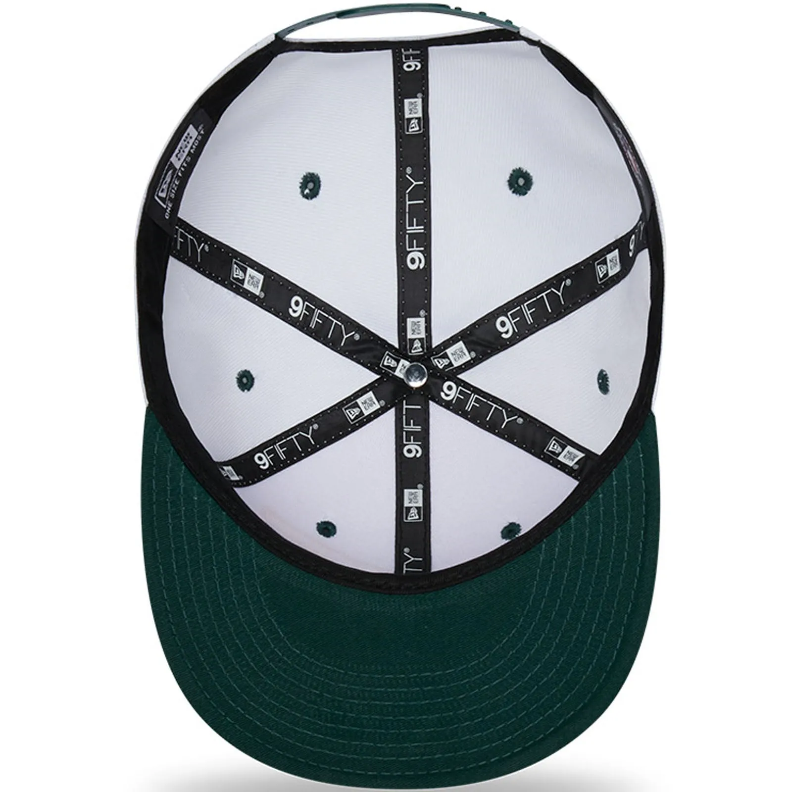 New Era Oakland Athletics 9FIFTY MLB Retro Title Baseball Cap - White