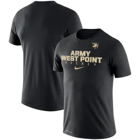 Nike Army Black Knights Black Team Hockey Legend Slim Fit Performance T-Shirt