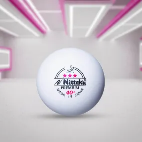 Nittaku 40+ Plastic Premium Table Tennis Ball