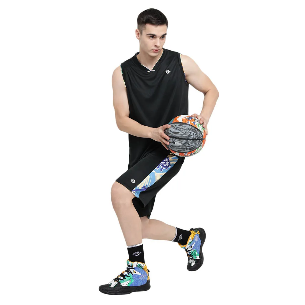 Nivia Street Art Basketball Jersey Set