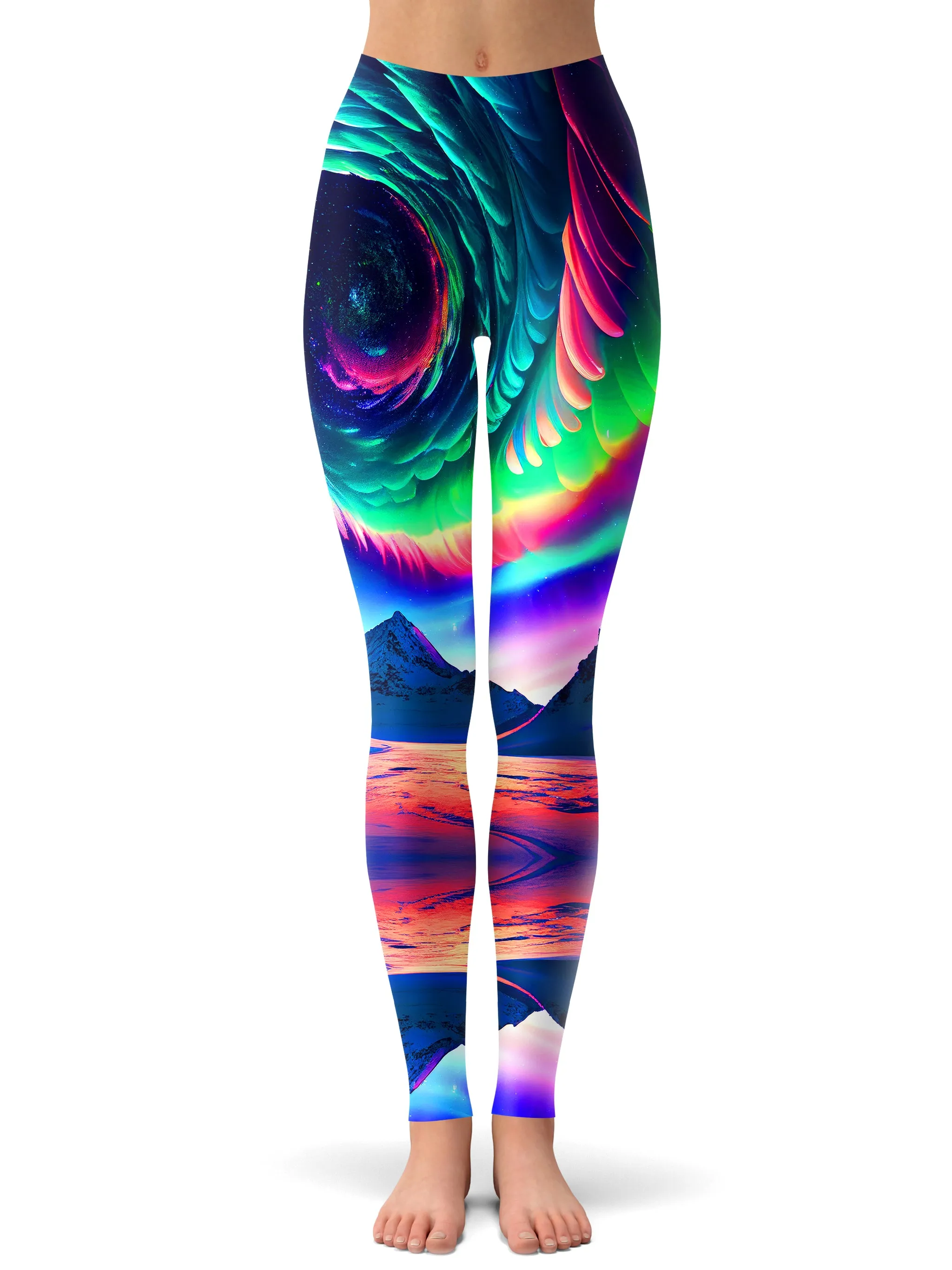 Northern Lights II Zip-Up Hoodie and Leggings Combo