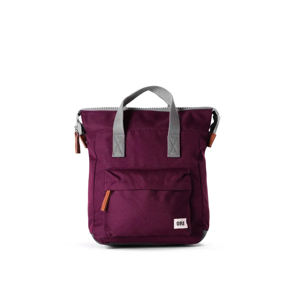 ORI LONDON BANTRY B CANVAS BACKPACK SIENNA