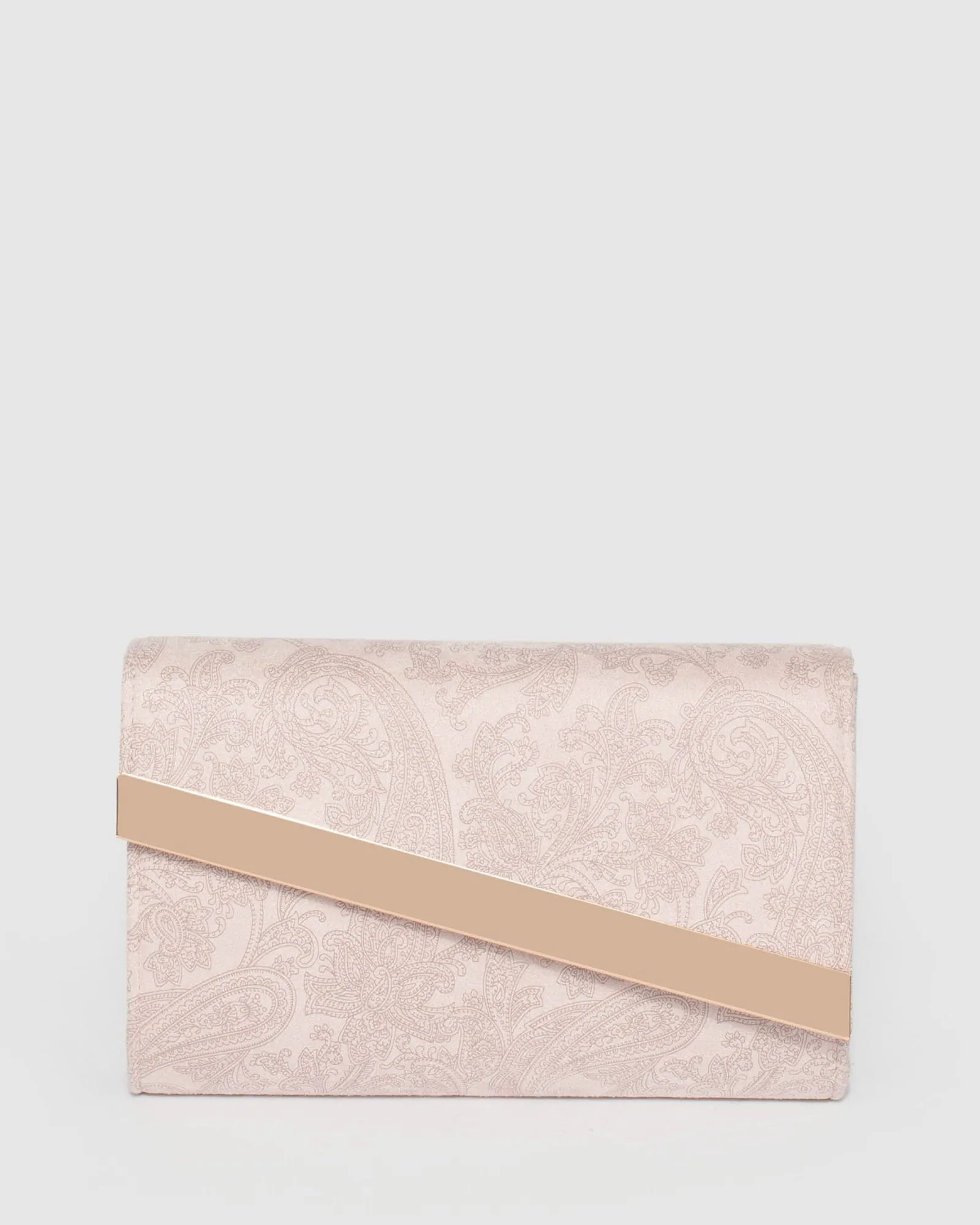 Pink Tessa Diag Clutch Bag