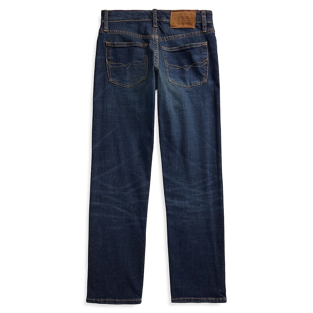 Polo Ralph Lauren Boy's Hampton Straight Stretch Jeans