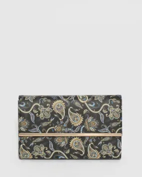 Print Harriet Clutch Bag