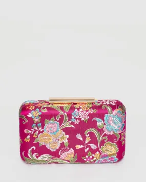 Print Lexi Fabric Clutch Bag