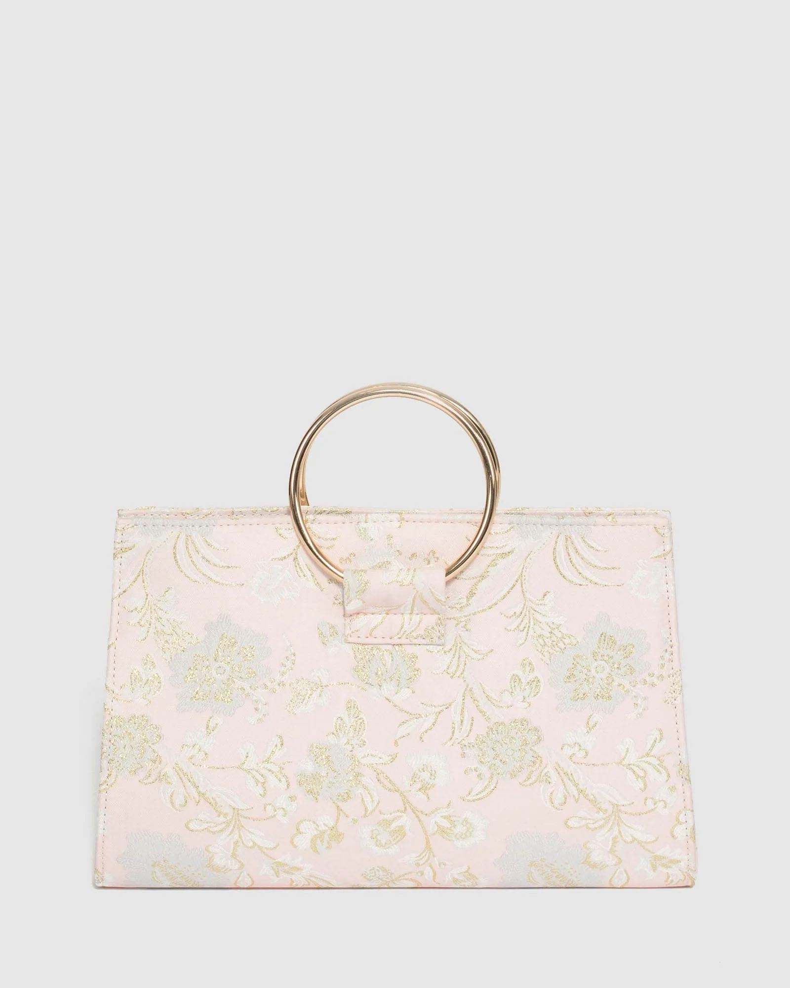 Print Maggie Ring Clutch Bag