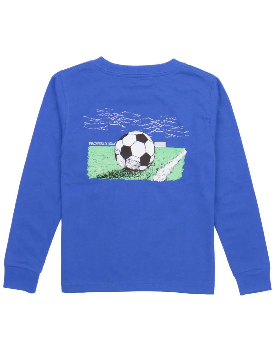 Properly Tied Long Sleeve Signature Tee - Soccer