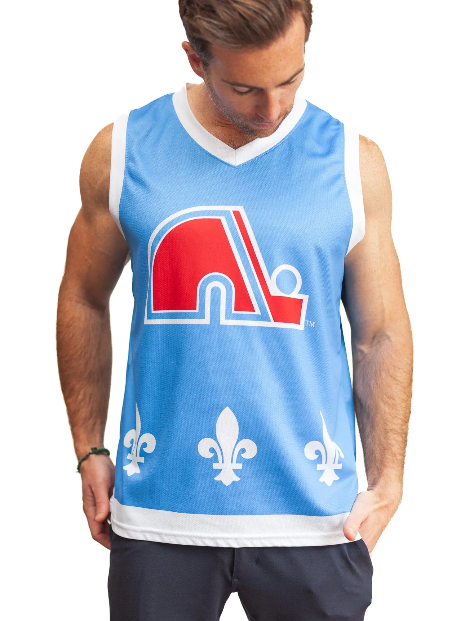 Quebec Nordiques Retro Alternate Hockey Tank