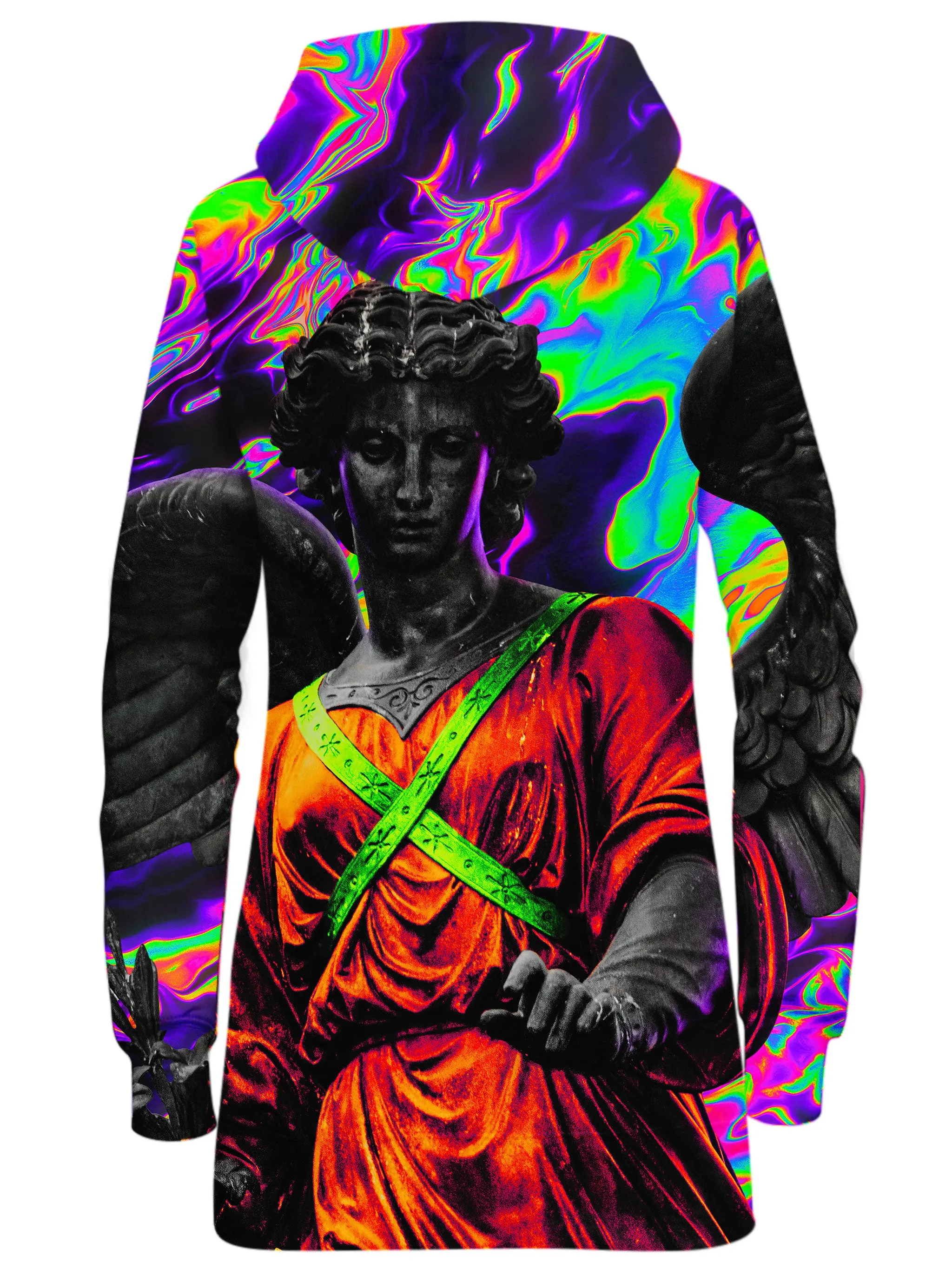 Rave Angel Hoodie Dress