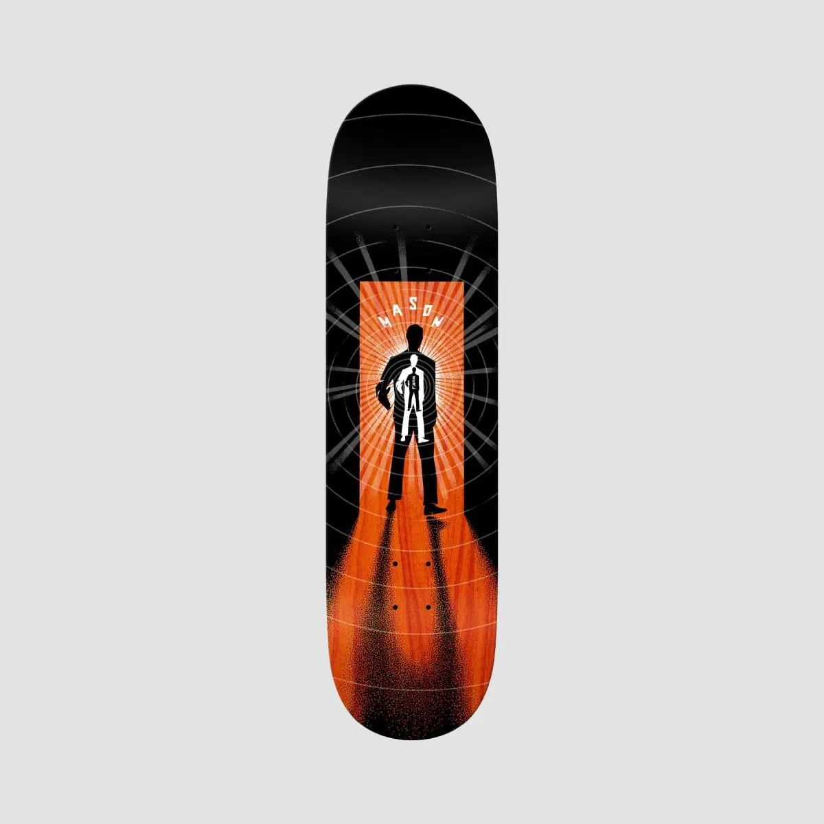 Real Mason Enigma Skateboard Deck Assorted Stains - 8.5"