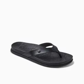 Reef Womens Cushion Porto Cruz Sandals - Black Night