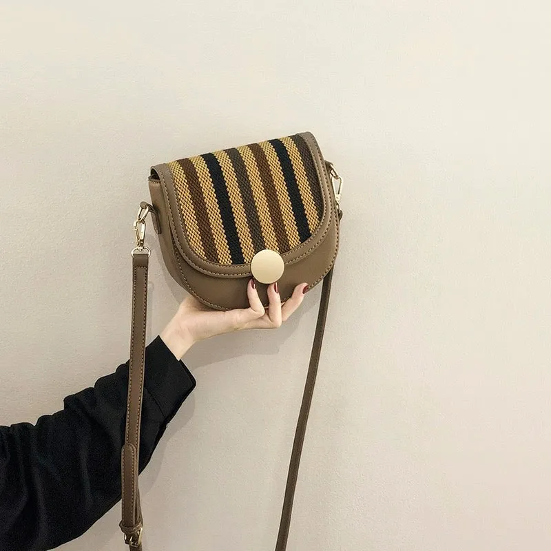 Retro small bag for women 2024 spring and summer new trendy women's bag, Korean style, versatile, fashionable, Internet celebrit