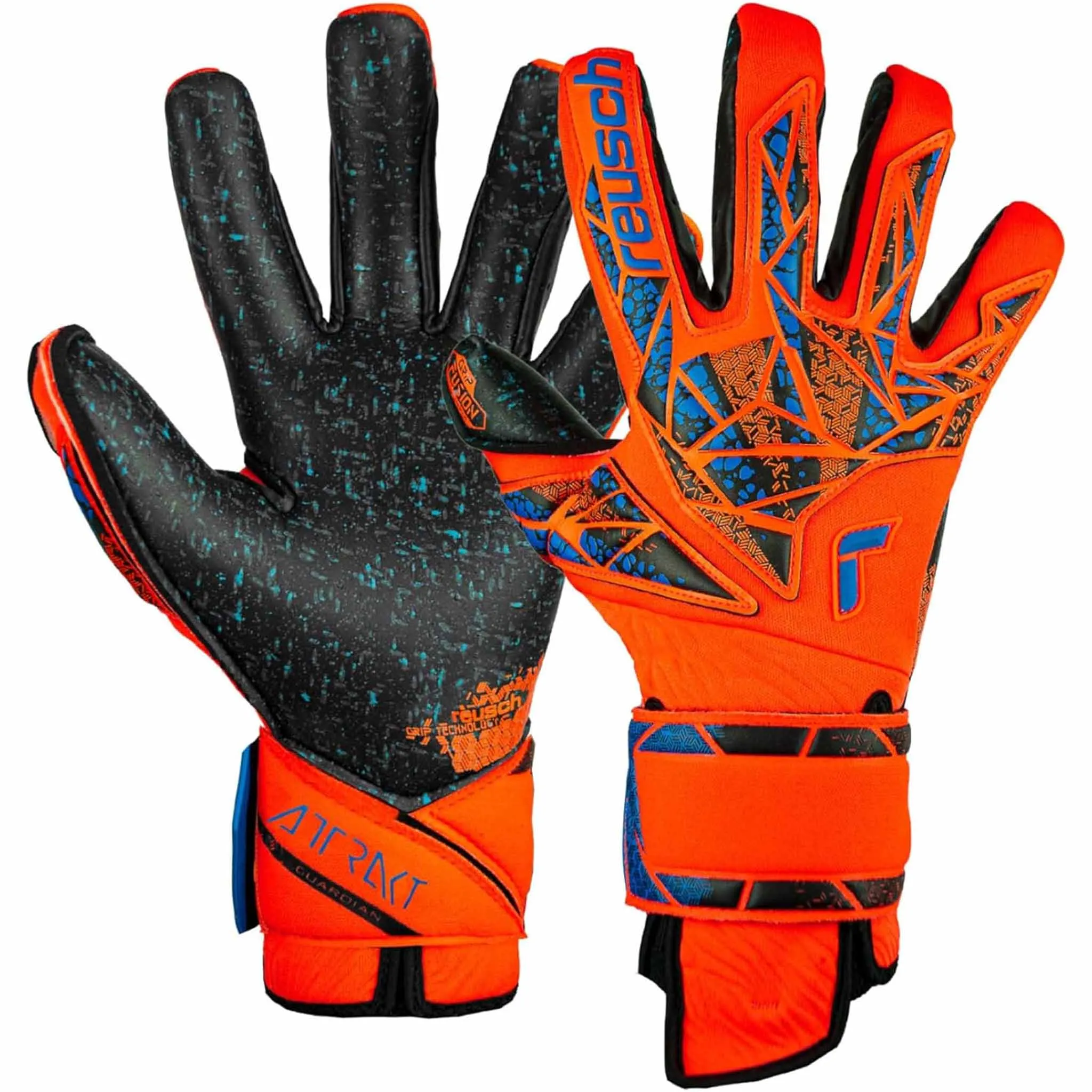 Reusch Attrakt Fusion Guardian gants de gardien de soccer