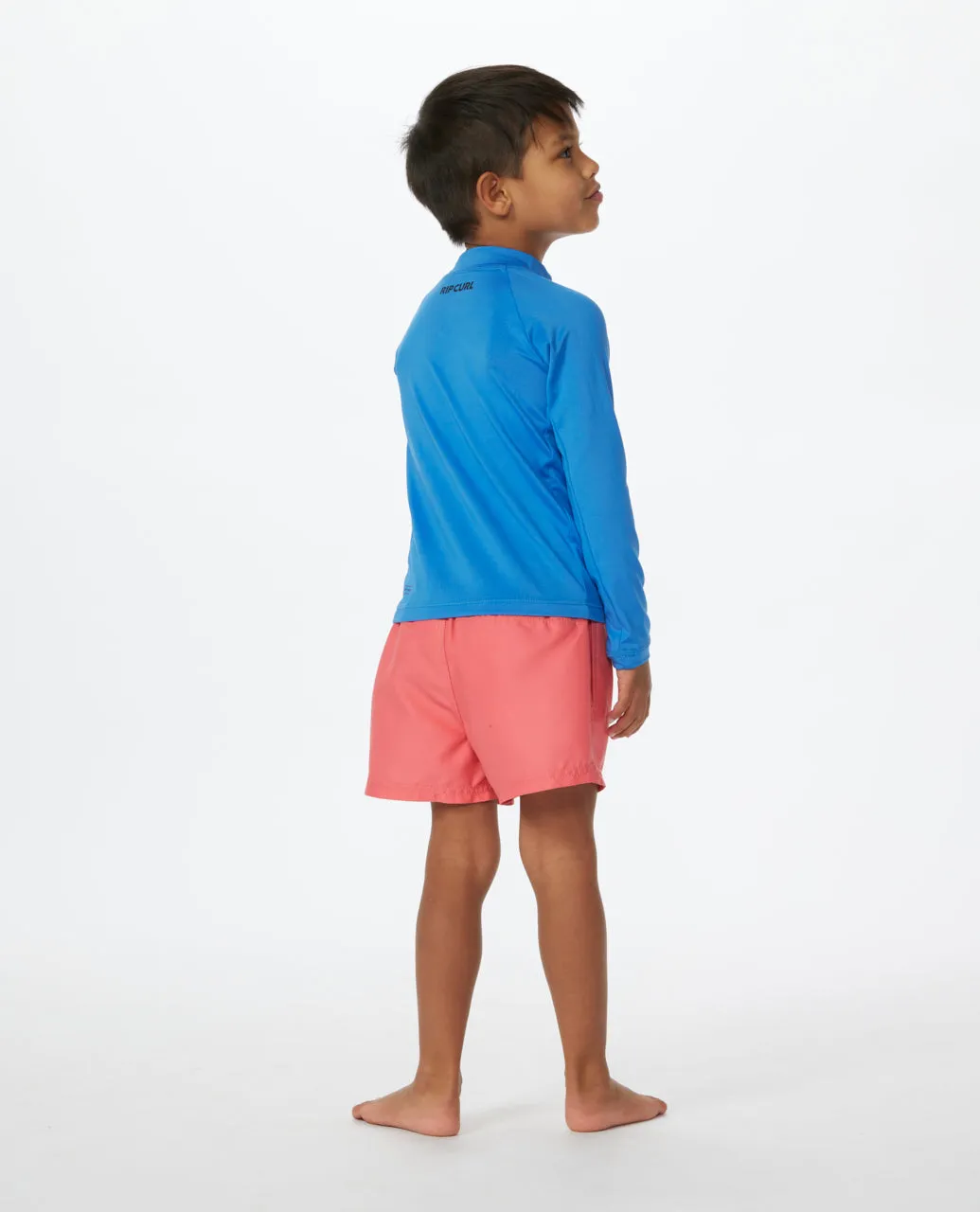 Rip Curl Kids Brand Wave Long Sleeve UV Protect Rash Vest