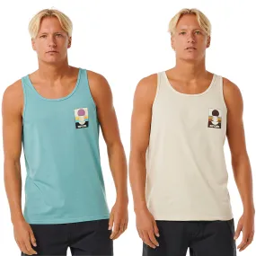 Rip Curl Mens Surf Reivival Peaking Cotton Vest Top