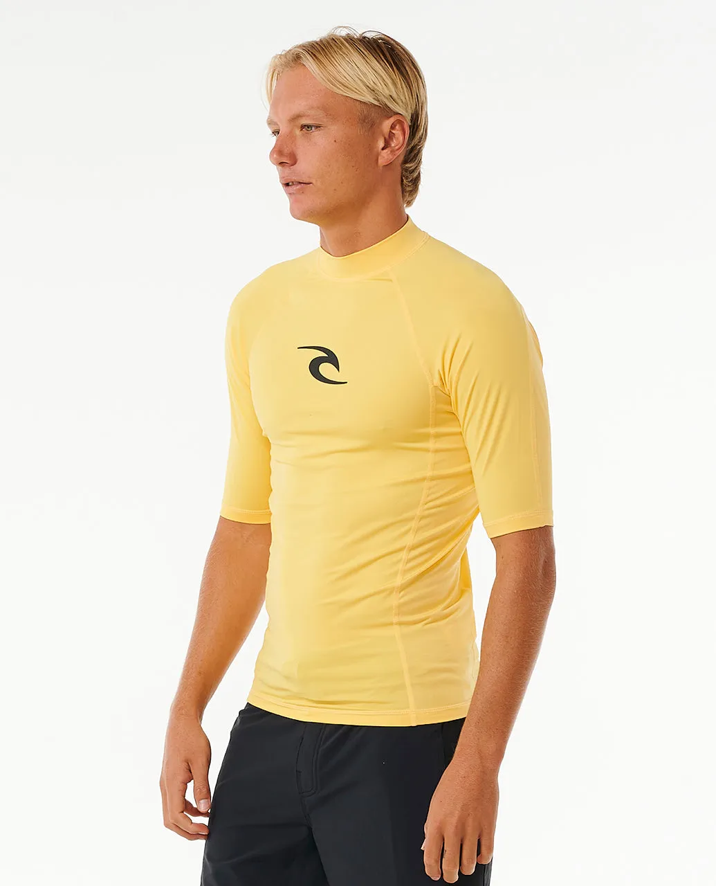 Rip Curl Mens Waves UPF 50 Perf Short Sleeve Rash Vest