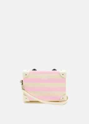 Riviera Miniature Case Bag - Pink Stripe