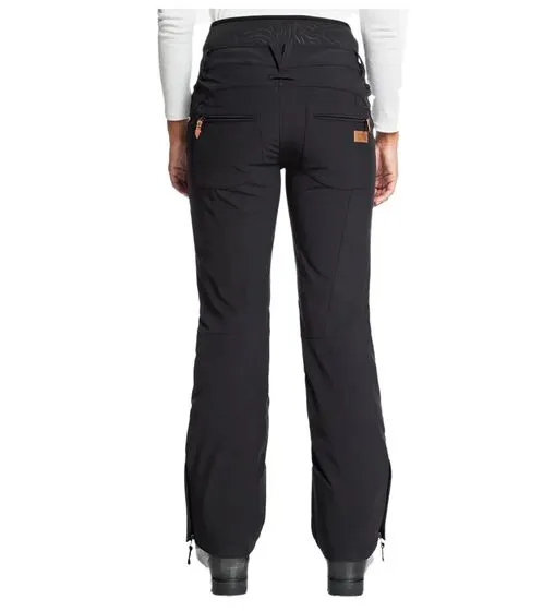 ROXY Rising High Damen Snowboard-Hose wasserdichte Damen Ski-Hose mit DryFlight-Technologie ERJTP03118 KVJ0 Schwarz