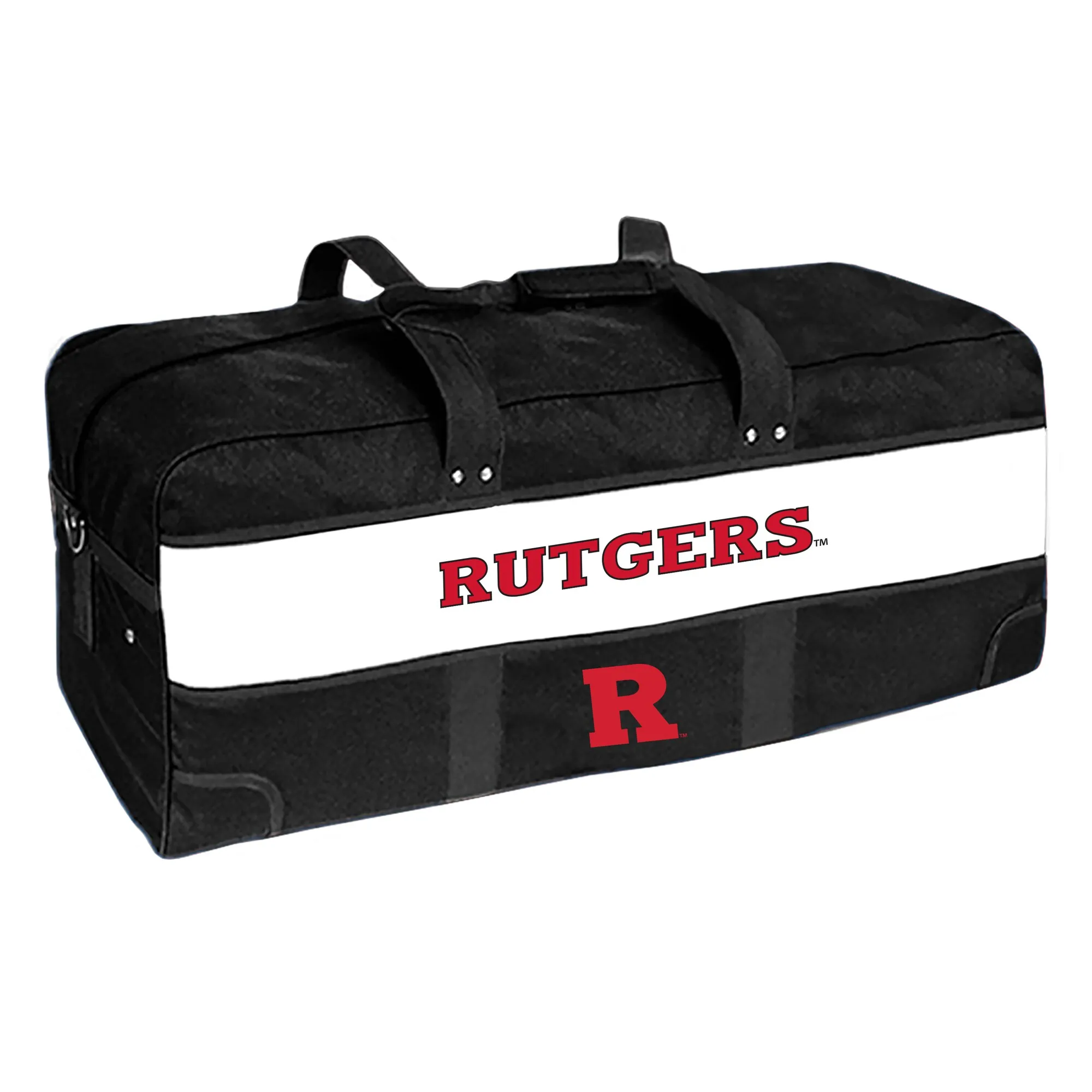 Rutgers Scarlet Knights Black Mega Pack Hockey Bag