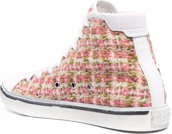 Saint Laurent Bedford hi-top sneakers Pink