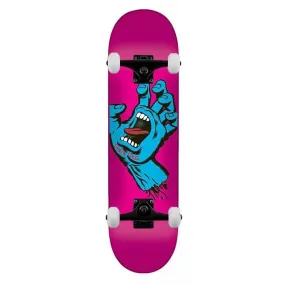 Santa Cruz Screaming Hand Complete Skateboard Pink 7.8