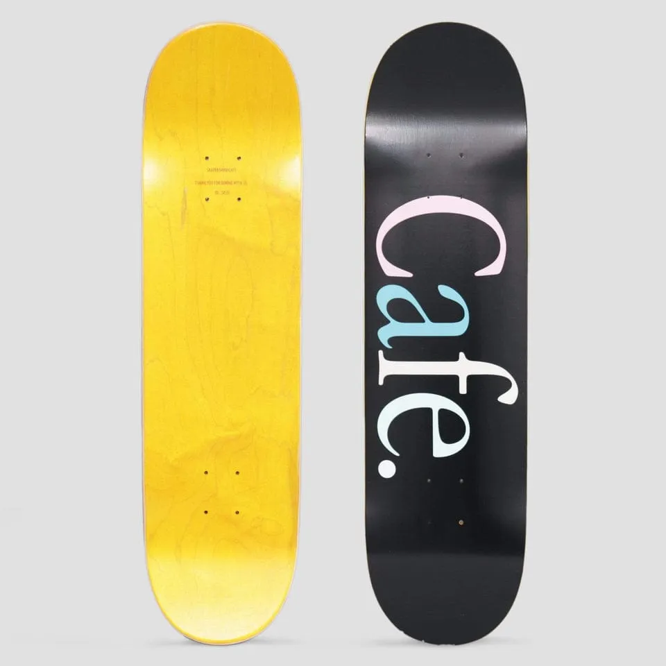 Skateboard Cafe 8.375 Wayne Skateboard Deck Black