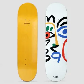 Skateboard Cafe 8.7 Marcello Skateboard Deck White