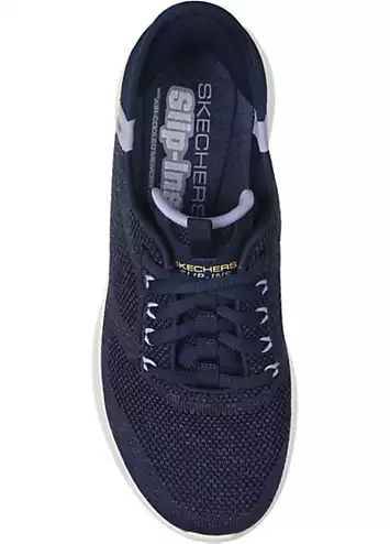 Skechers Ladies Blue Hands Free Slip-ins Ultra Flex 3.0 Trainers | Grattan